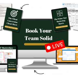 Book Your Team Solid LIVE!